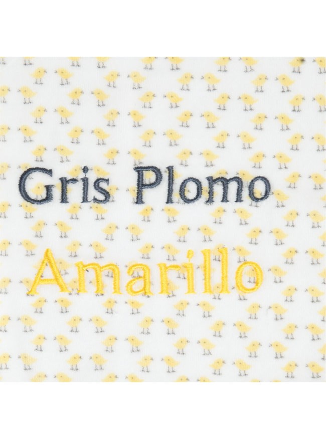 Bubble Pajamas with Sleeves, Yellow Chicks