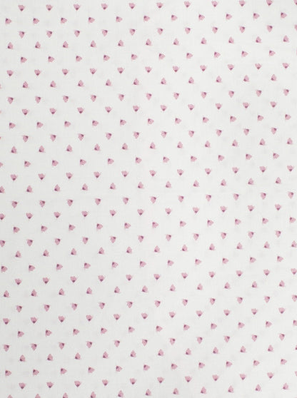 Nano Double Piqué Anti-Roll Cushion - Printed Bow