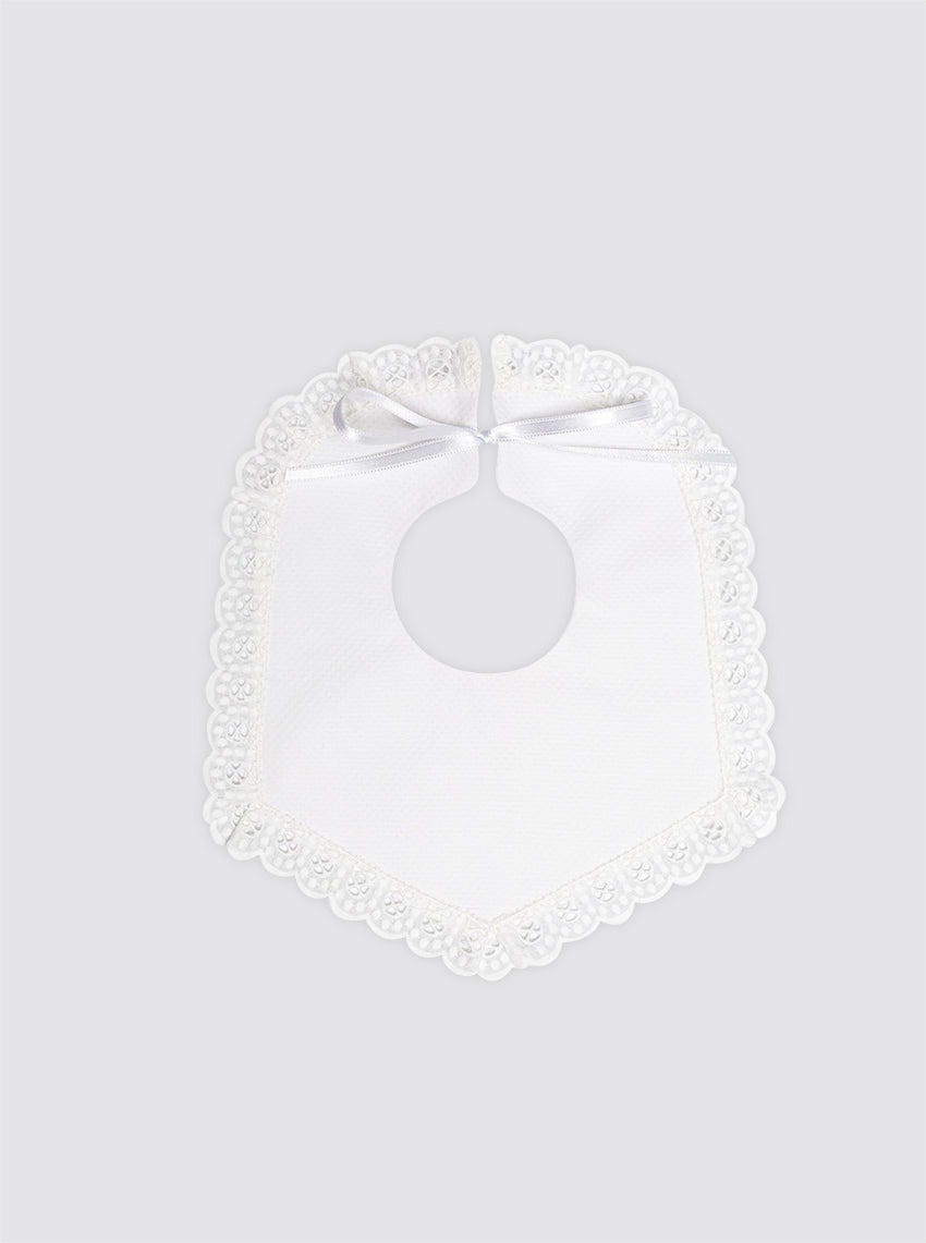 Babero de Baba Hexagonal con Rizo Impermeable