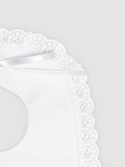 Babero de Baba Hexagonal con Rizo Impermeable