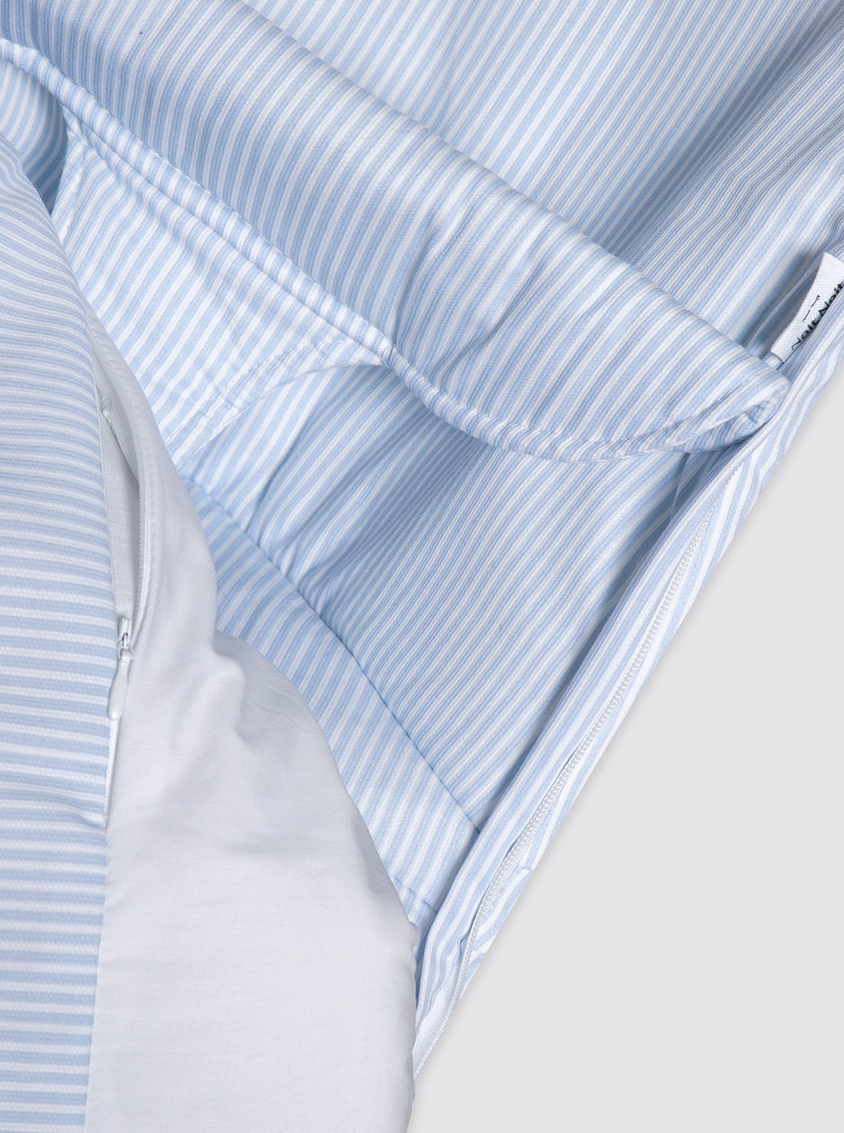 Funda para hamaca Babybjörn con Saco Rayas Celestes