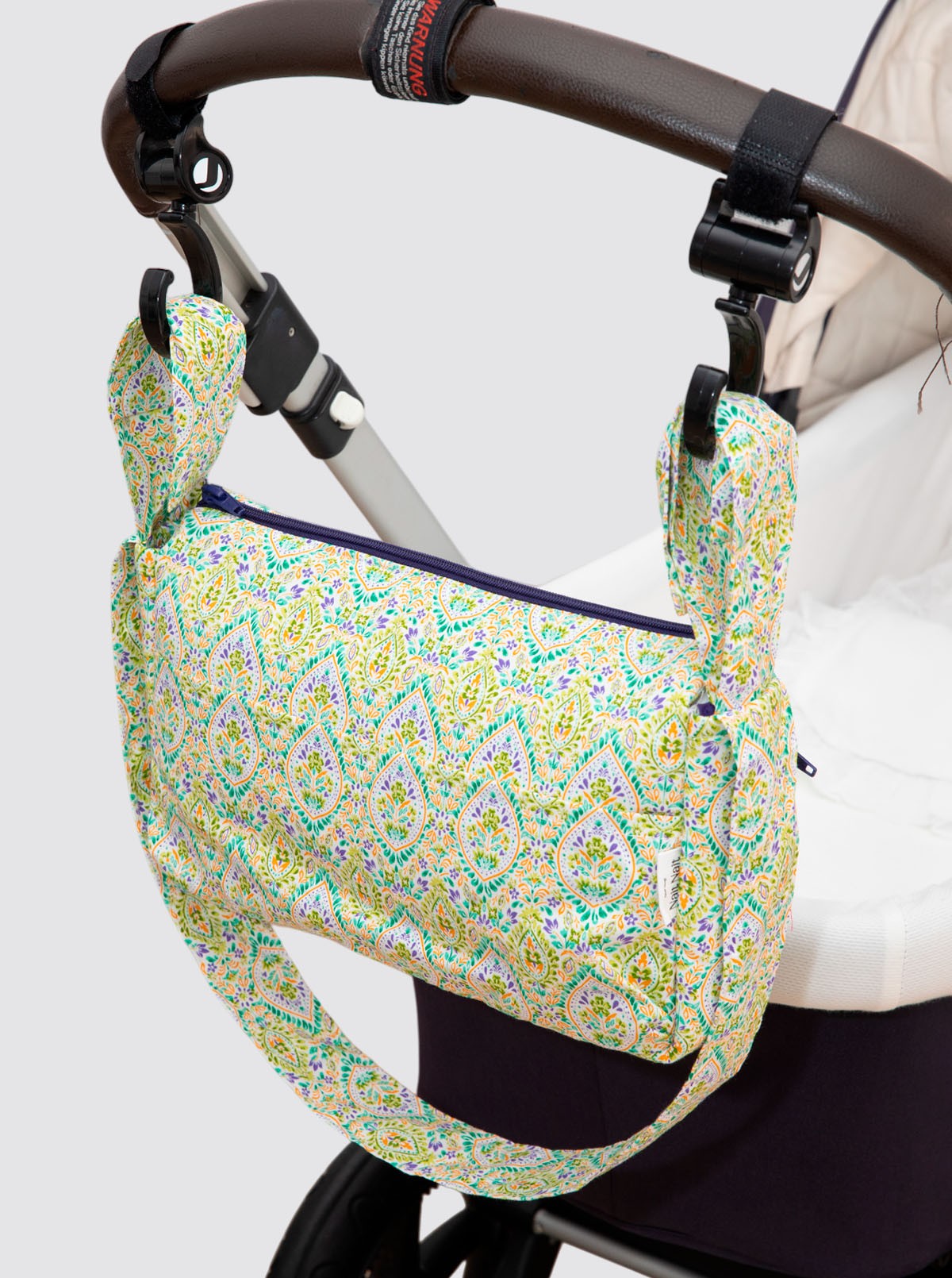 Petit sac à roulettes jaune Jaipur