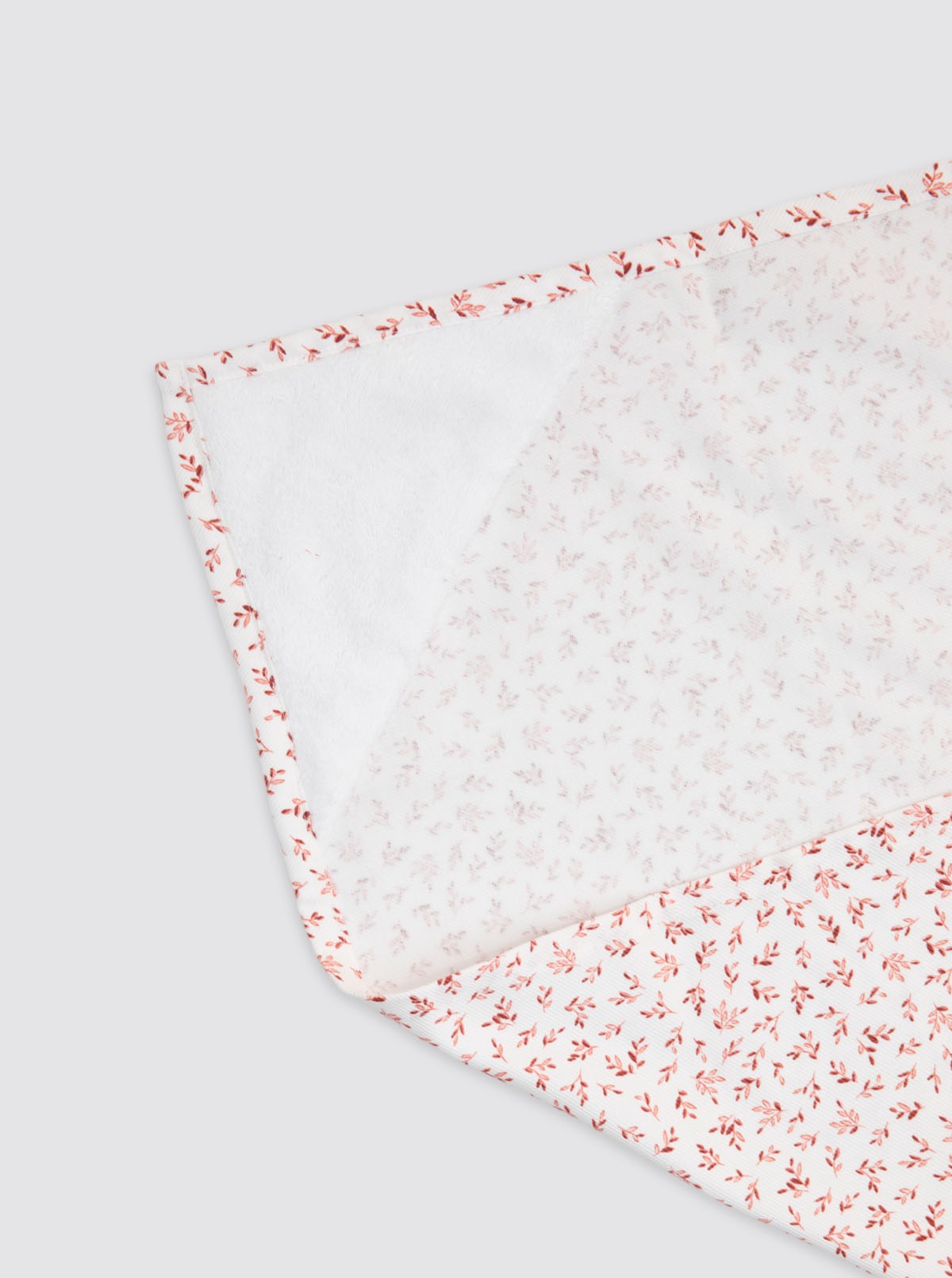 Paño de Lactancia Hojitas Burdeos