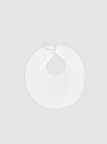 Babero de Baba Recién Nacido Perforado