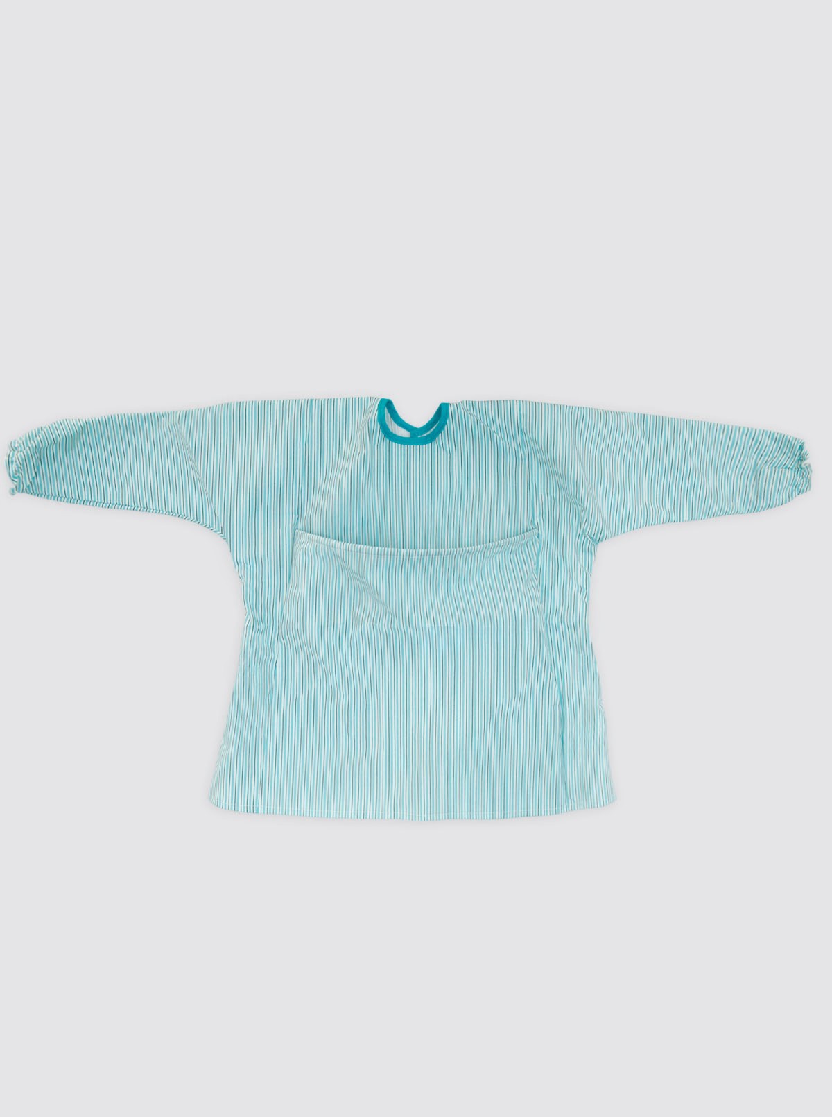 Babi with Pocket Double Stripe Green