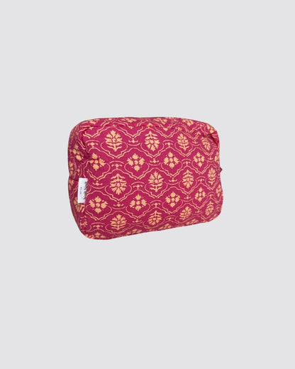 Pink Tiare Toiletry Bag