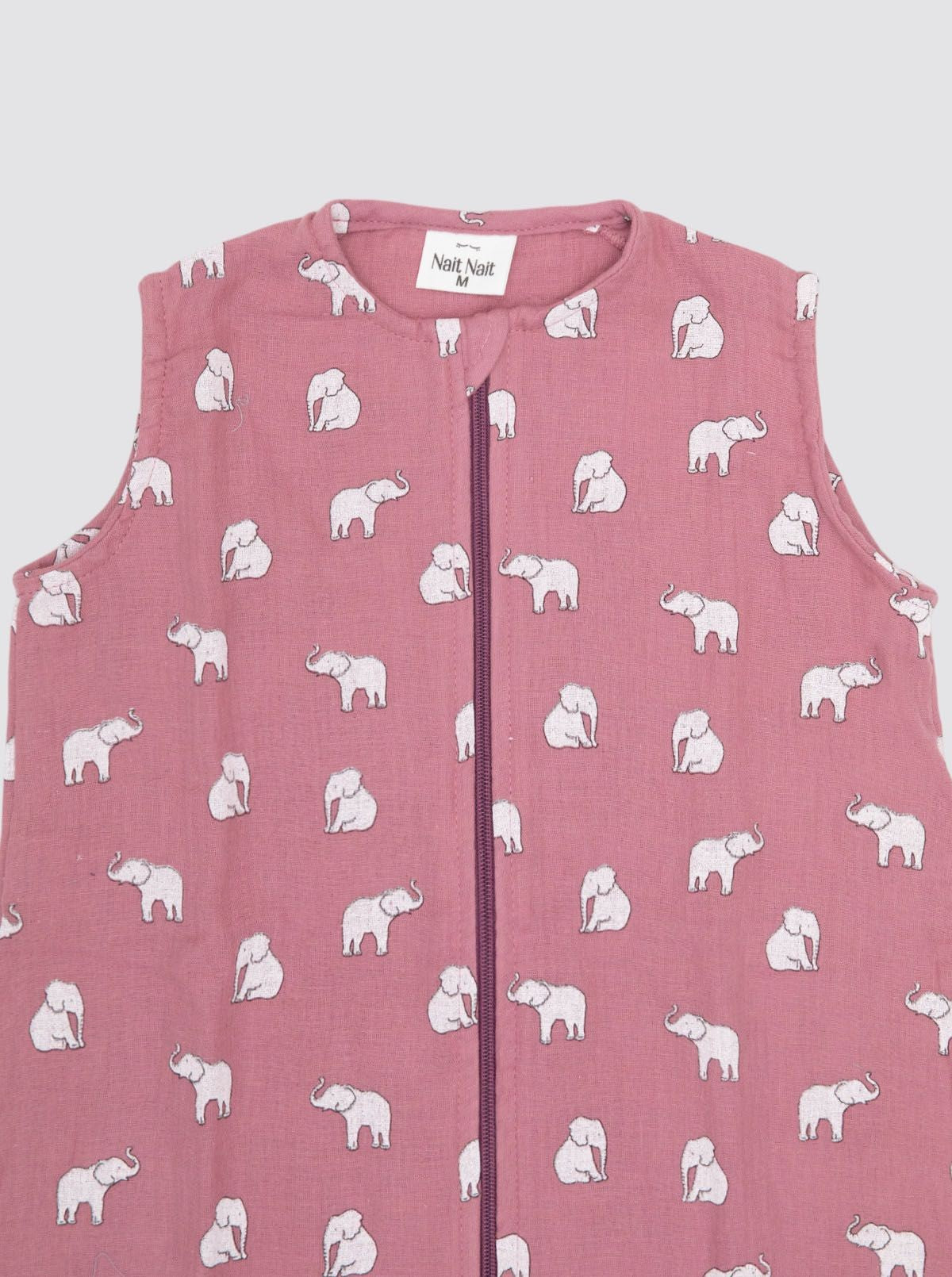 Pijama Burbuja Bambula Rosa Elefantes