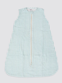 Saco Burbuja Bambula Rayas Verdes