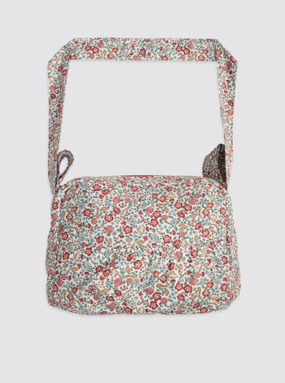 Bolsa de Carro Grande Flores Nina Burdeos