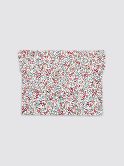 Large Garment Bag Flowers Nina Burgundy