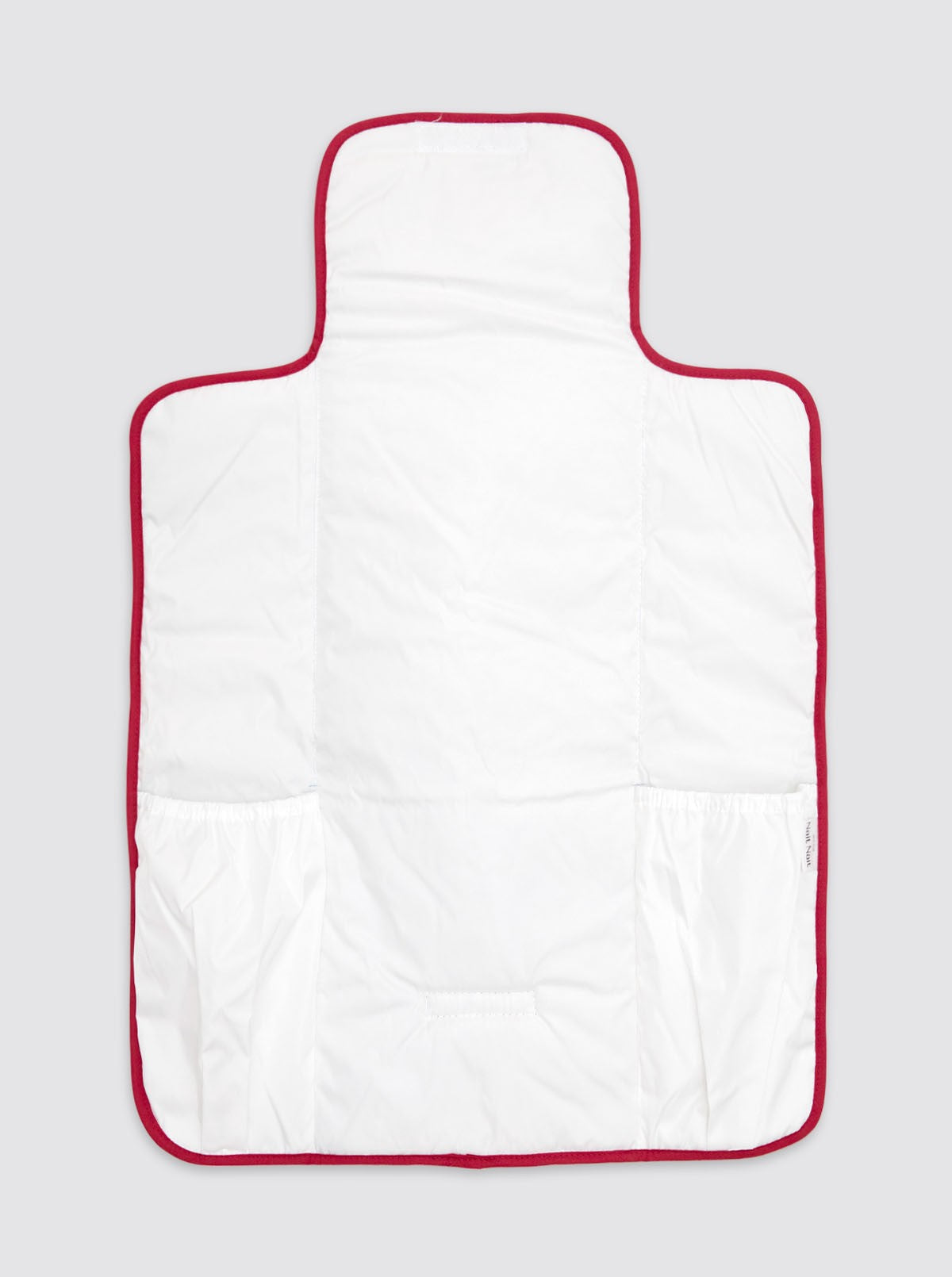 Cambiador con Bolsillos Flores Nina Burdeos