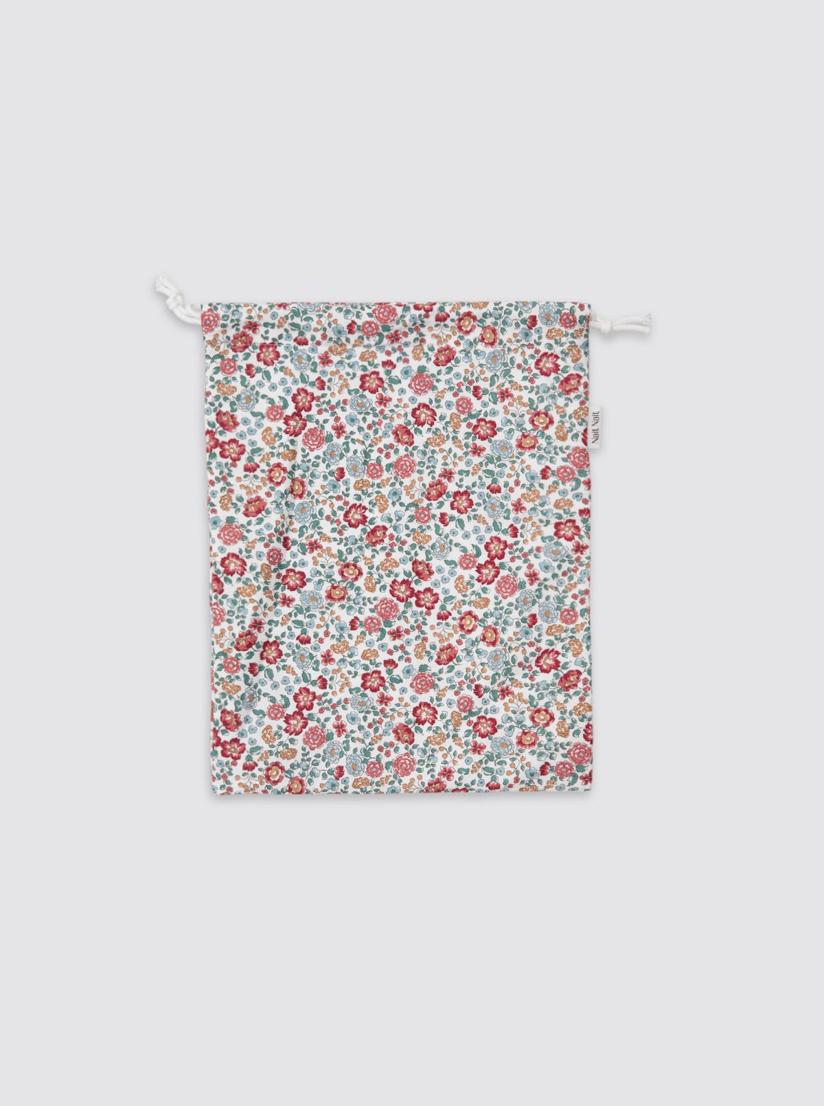 Talega Pequeña Flores Nina Burdeos