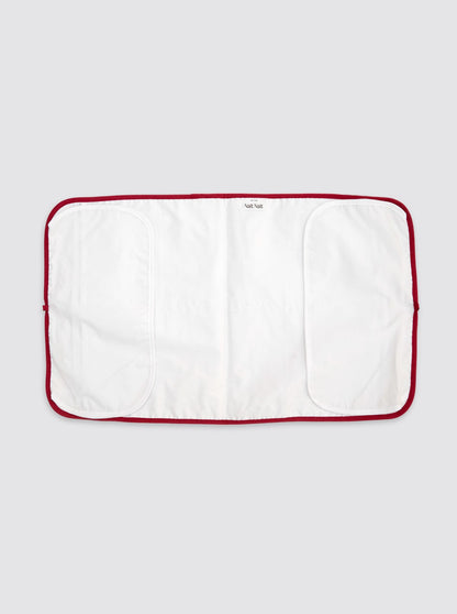 Sac organisateur de vêtements Nina bordeaux à fleurs