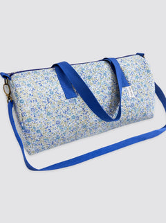 Sac de sport Bibi à fleurs bleues