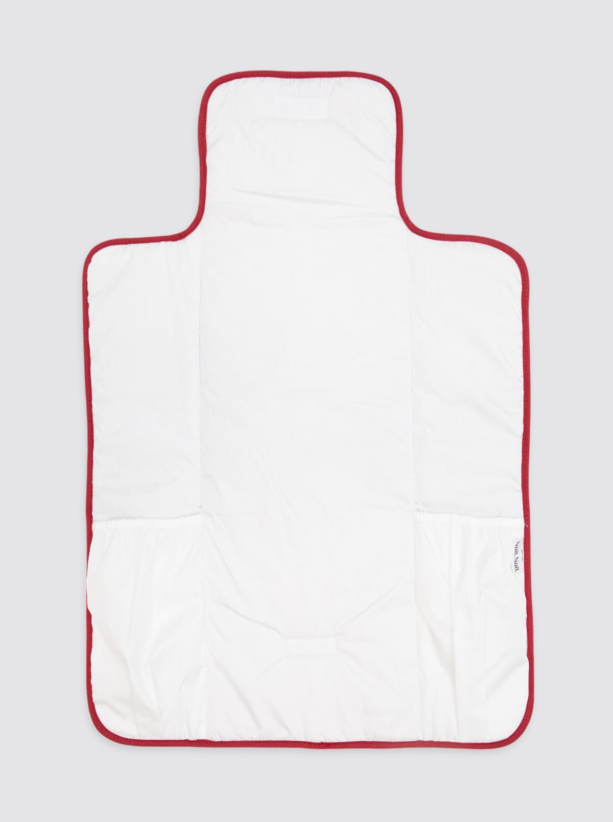 Matelas à langer avec poches, motif fleur rouge Bibi