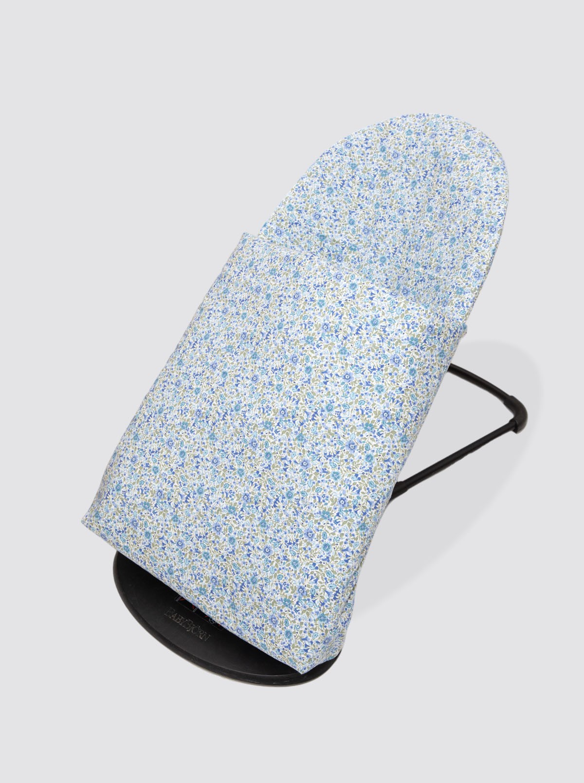 Funda para hamaca Babybjörn con Saco Flor Bibi Azul