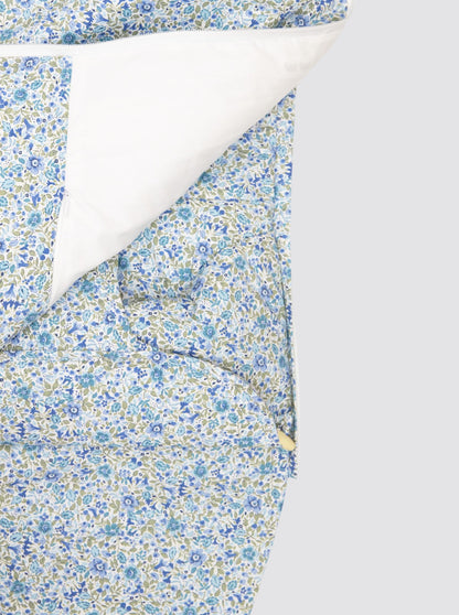 Funda para hamaca Babybjörn con Saco Flor Bibi Azul