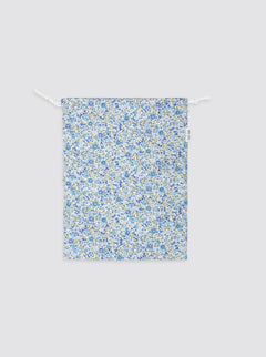 Talega Pequeña Flor Bibi Azul