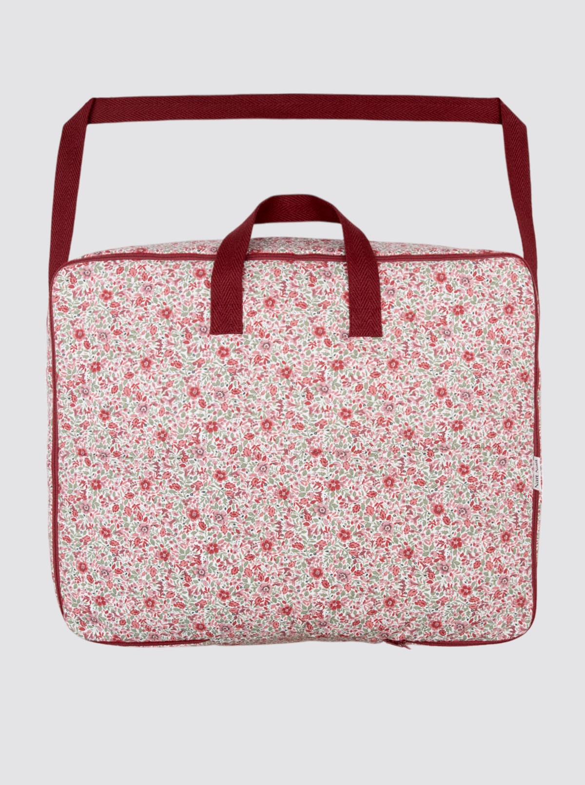 Sac de maternité Bibi à fleurs rouges