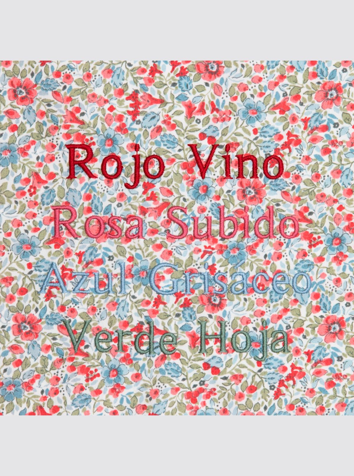 Toalla Playa GRANDE Bolsillo Flores Niza Rojo