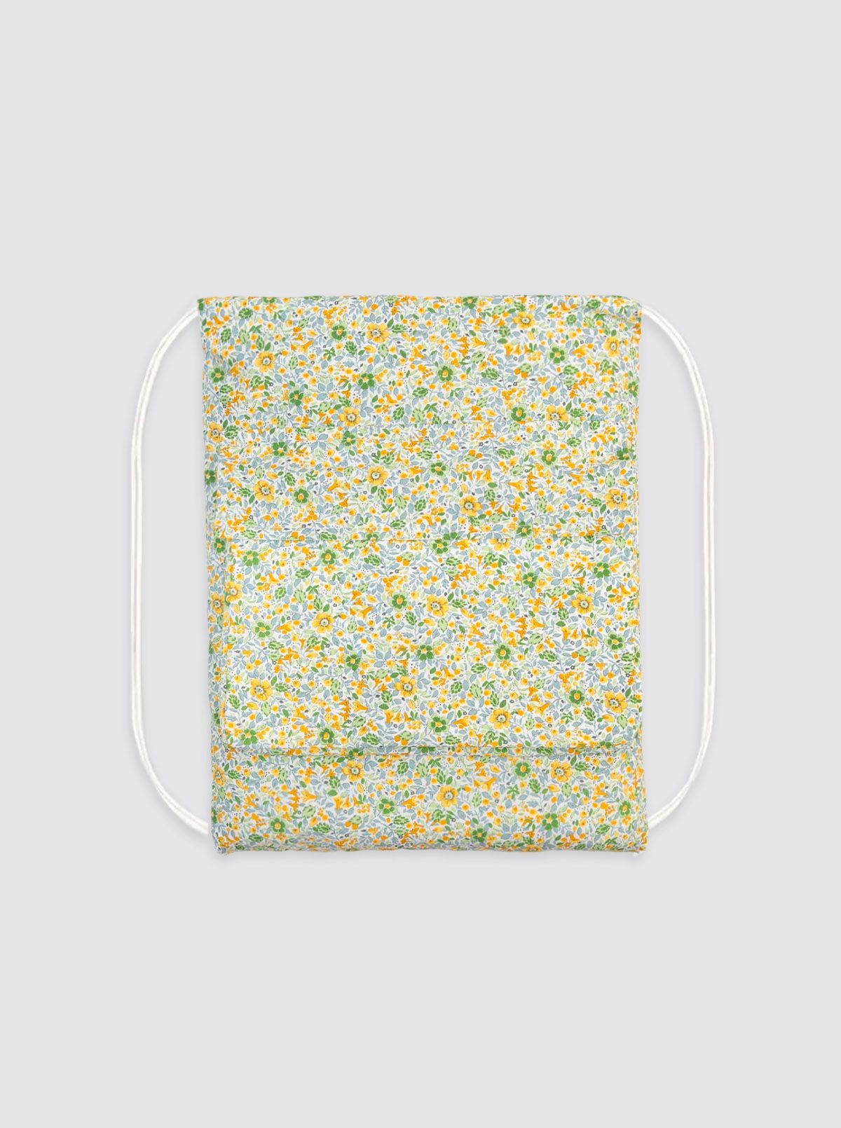 Sac de plage à fleurs jaunes 