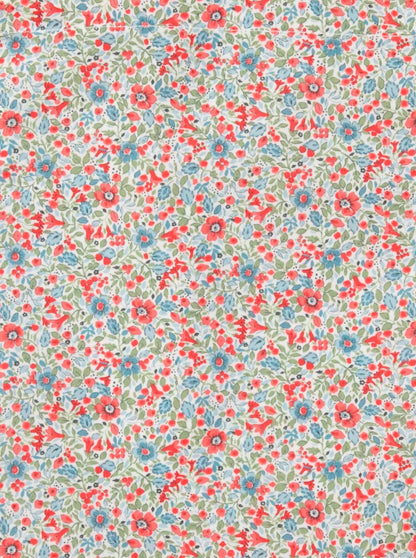 Joli peigne de douche à fleurs rouges