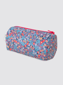 Small Toiletry Bag, Palermo Blue Flowers 