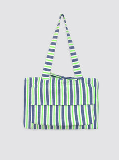 Playa Roll Maxi Fluorescent Green Stripes