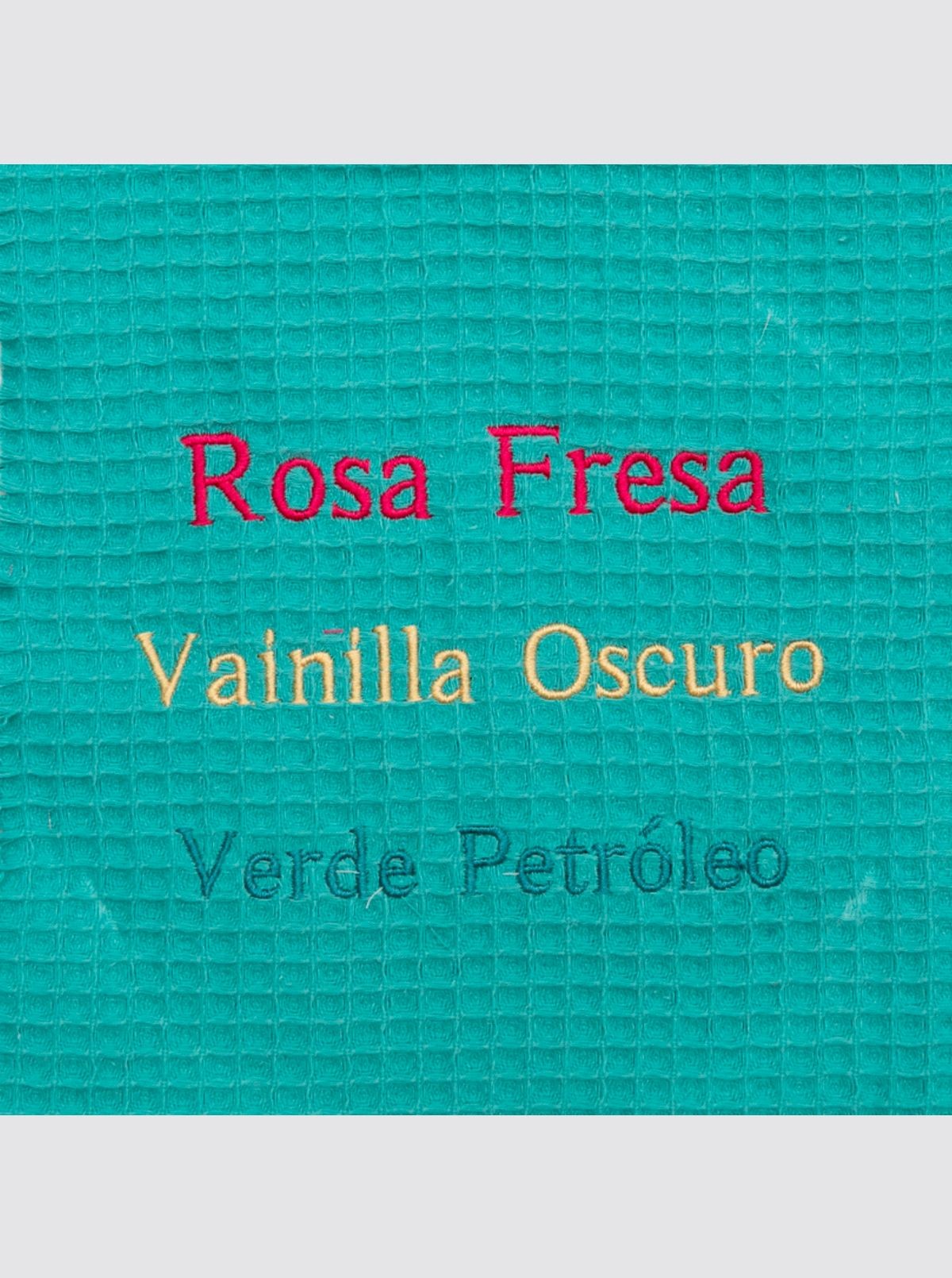 Poncho Playa Flores Palerme Vert