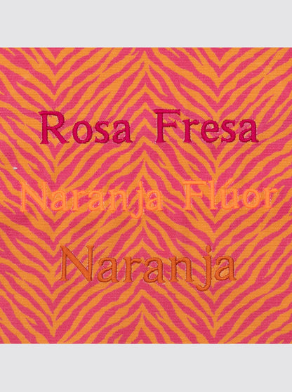 Small Pink Animal Print Toiletry Bag