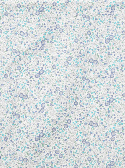 Playa Roll Maxi Flores Catalina Celeste