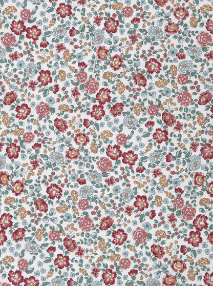 Housse de chaise d'été Universal Flowers Nina Burgundy