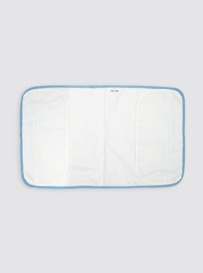 Blue Floral Clothes Organizer Bag for Girls