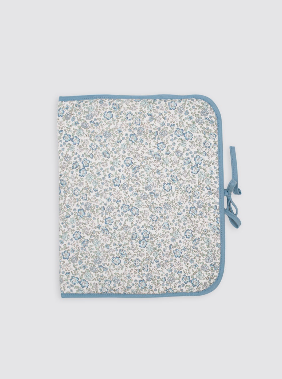 Bolsa Organizadora de Ropa Flores Nina Azul