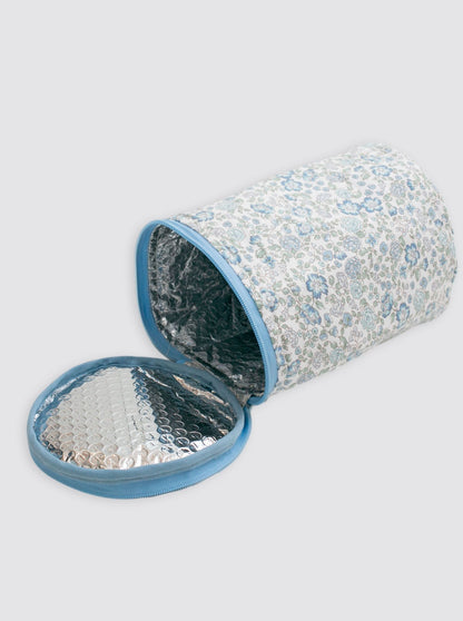 Nina Blue Flowers Thermal Bag