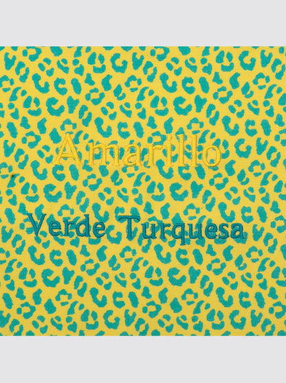 Neceser Animal Print Amarillo