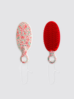 Cepillo Escurridor Flor Bibi Rojo