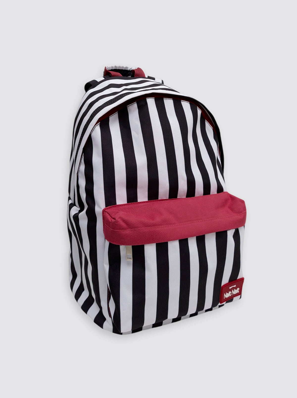 Mochila Grande Ordenador Rayas Negras