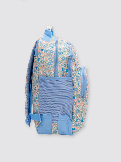 Mochila Escolar Grande Flores Claudia