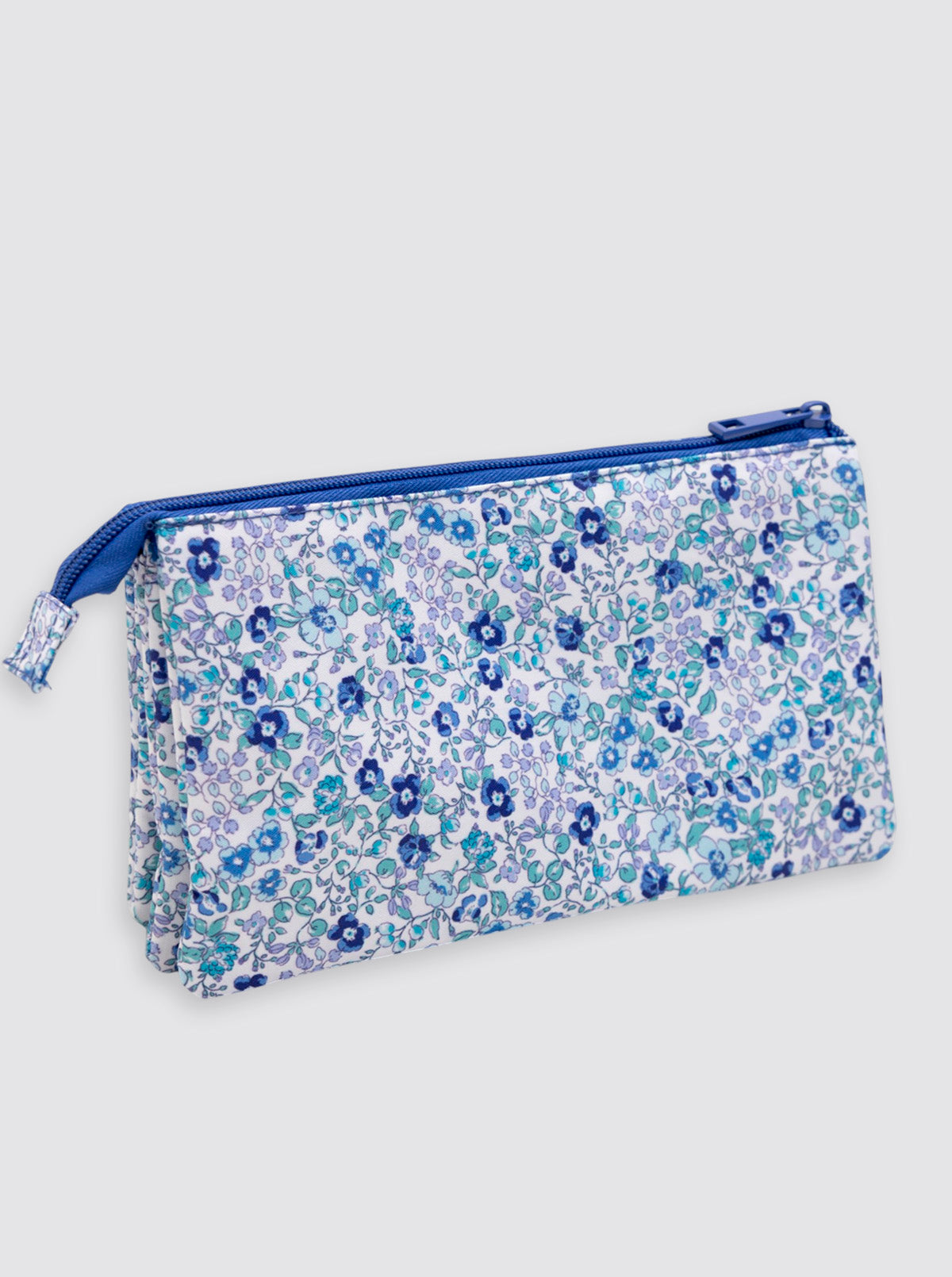 Estuche Portalápices Flor Lola Azul
