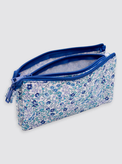 Lola Blue Flower Pencil Case