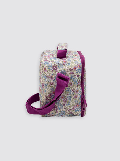 Lilac Floral Square Thermal Bag