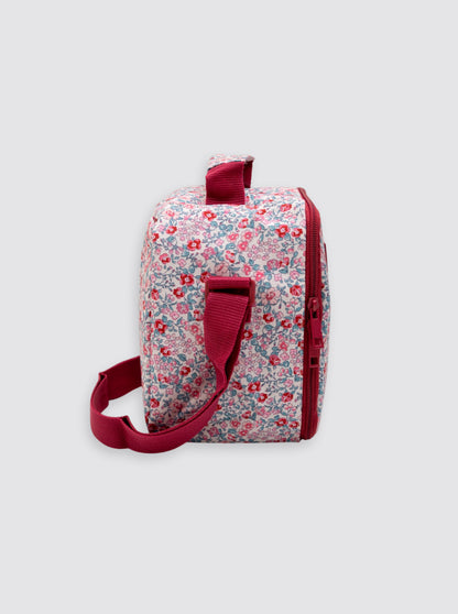 Lola Pink Flower Square Cooler Bag