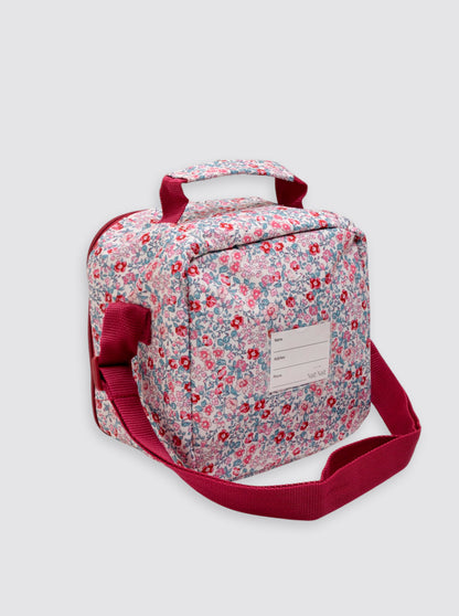 Lola Pink Flower Square Cooler Bag