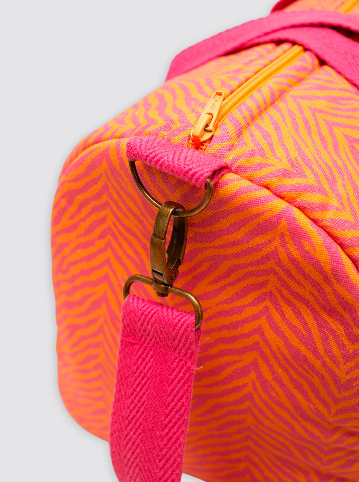 Bolsa de Viaje Animal Print Rosa