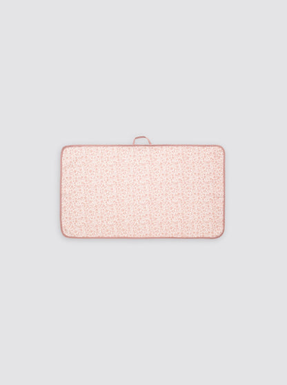 Lightweight Washcloth with Pink Flowers 