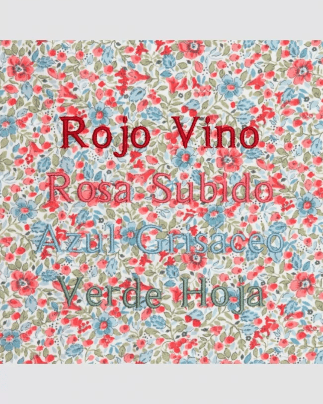 Toalla Playa Bolsillo Flores Niza Rojo