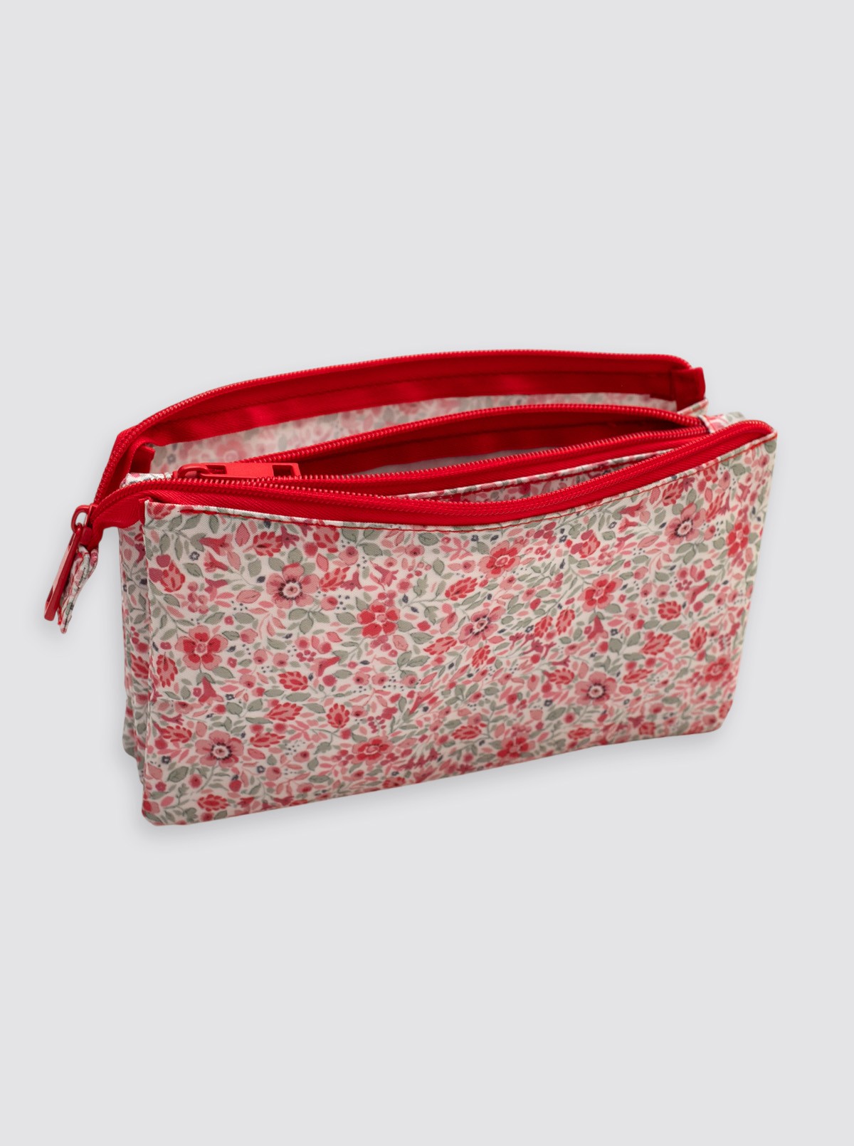 Estuche Portalápices Flor Bibi Roja
