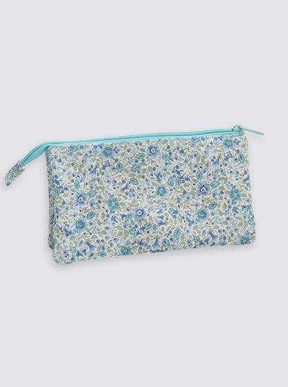 Estuche Portalápices Flor Bibi Azul