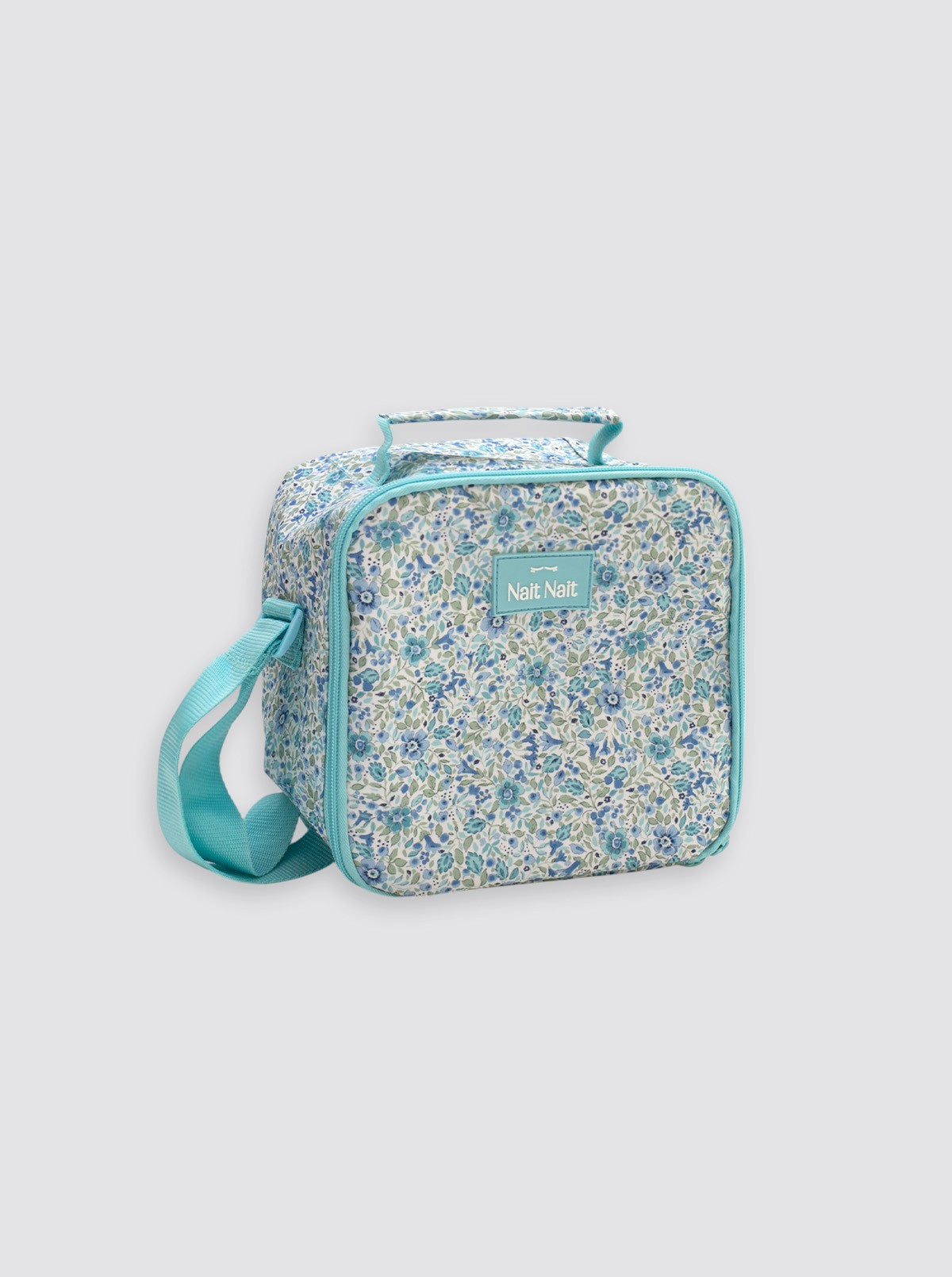 Bolsa Térmica Cuadrada Flor Bibi Azul